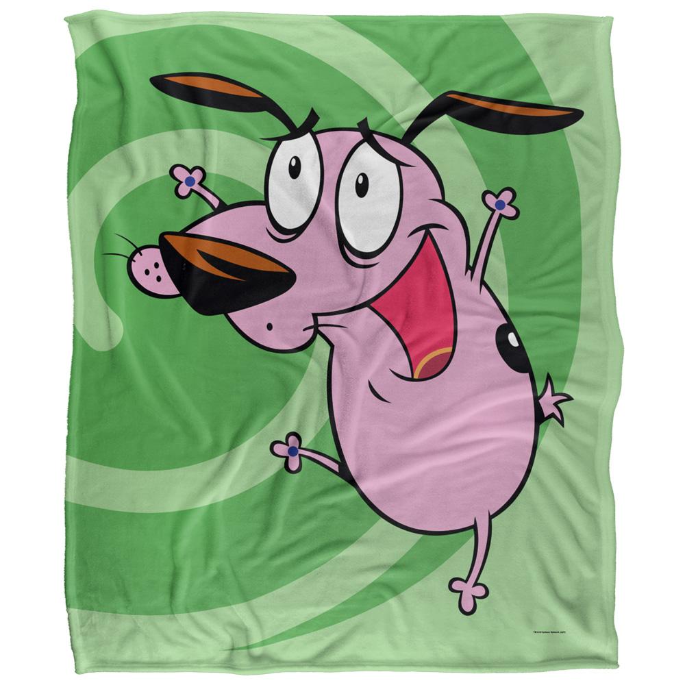 Courage The Cowardly Dog Complete Series Silky Cover Supersoft Blanket