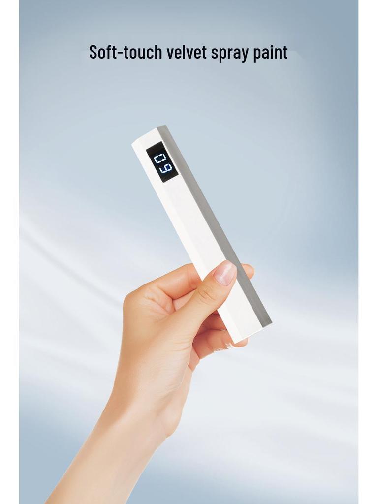 Portable Nail Art UV Lamp with Display Screen - Handheld Light for Photo-curing, Non-Blackening