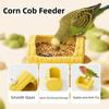 Corn Shape Pet Feeding Bowl Spill-Proof Rabbit Water Bowl Bird Food Basin  for Small Pets