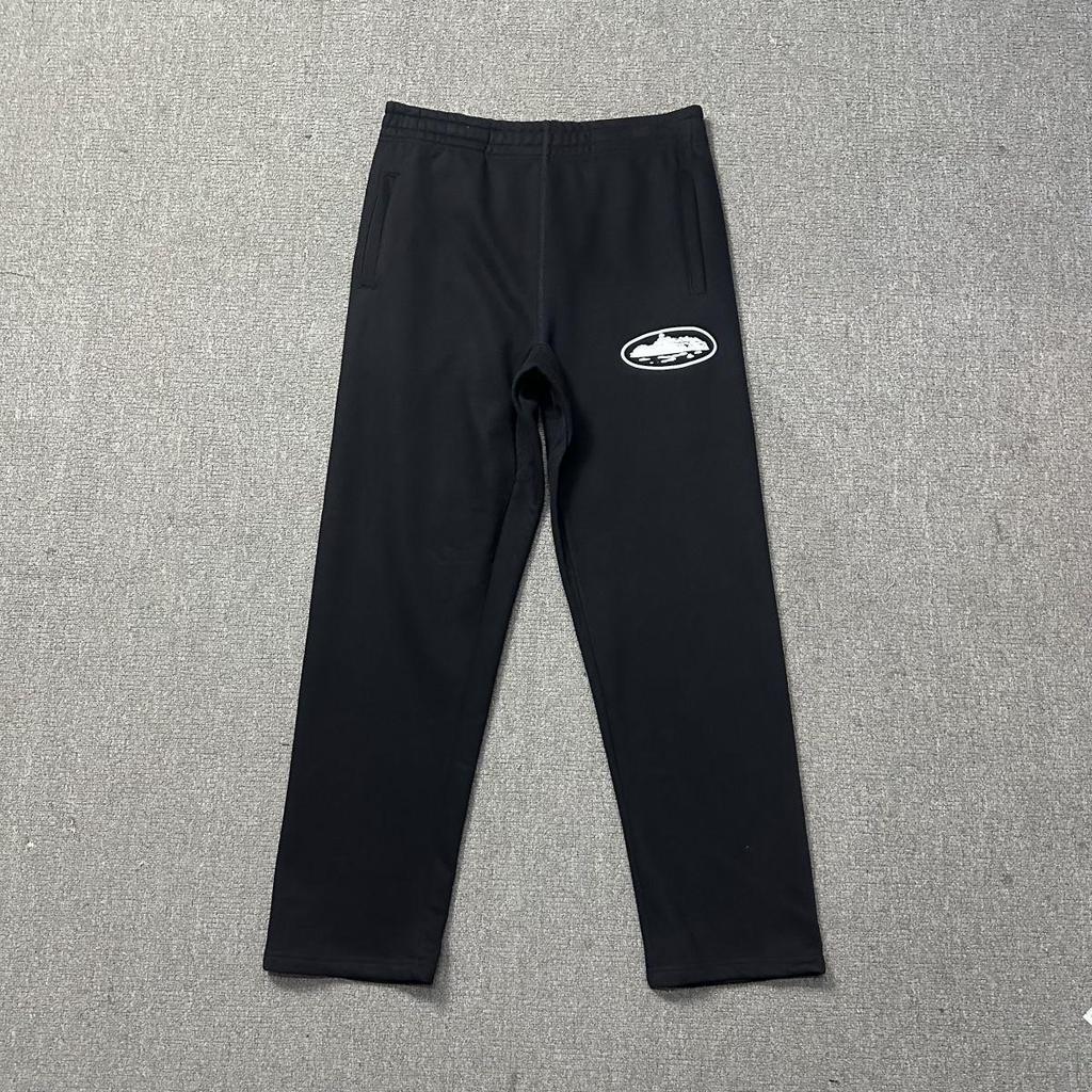 Corteiz Vibe Hip Hop Fleece gevoerde hoodie met rits voor heren