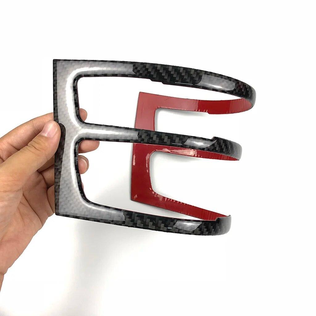 For BMW F20 F21 1 Series Accessories Car Interior Real Carbon Fiber Console Air Conditioning CD AC Panel Cover Trim Car Styling