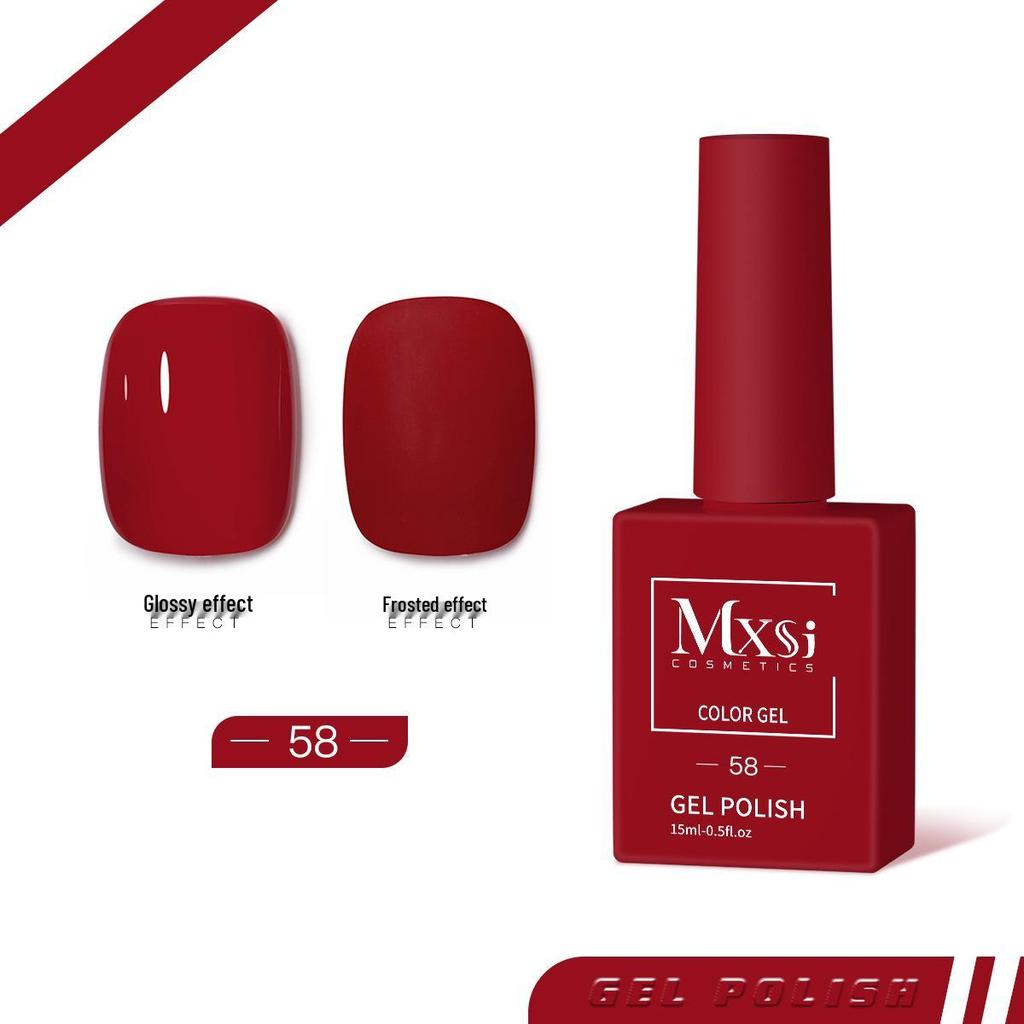 New Popular Color Whitening Gel Nail Polish Set: 60 Colors for Nail Art Shop Grand Opening