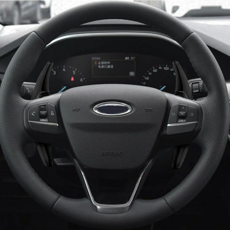 2 ks/sada ABS chromované auto pod volantem prodlužovací páčky řazení Nálepka řazení pro Ford Focus 4 MK4