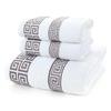 Face Bath Towels Bathroom Soft Feel Highly Absorbent Shower Hotel Towel Multi-Color