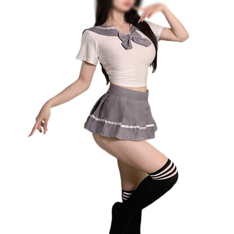 Sexy Lingerie Pure Campus School Girl Sex Uniform Cosplay Free Temptation Sex Lingerie Passion