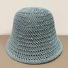 Hollow Breathable Bucket Hat Bucket Hat Thin Basin Hat Women's Foldable