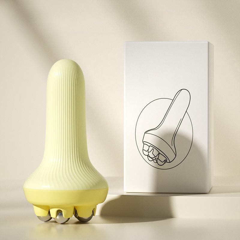 

Роликовый массажер для внутренней поверхности бедер, спортивное расслабление мышц, контурирующие ролики для живота, разминание живота, щетка для меридианов для тонкой талии