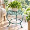 Vintage-Inspired Iron Plant Stand Indoor Outdoor for Living Room, Entryway