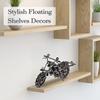 Motorcycle Gifts for Men Unique, Birthday Gifts for Men & Women Riders, Vintage Home Office Decor, Scrap Metal Motorcycle Art