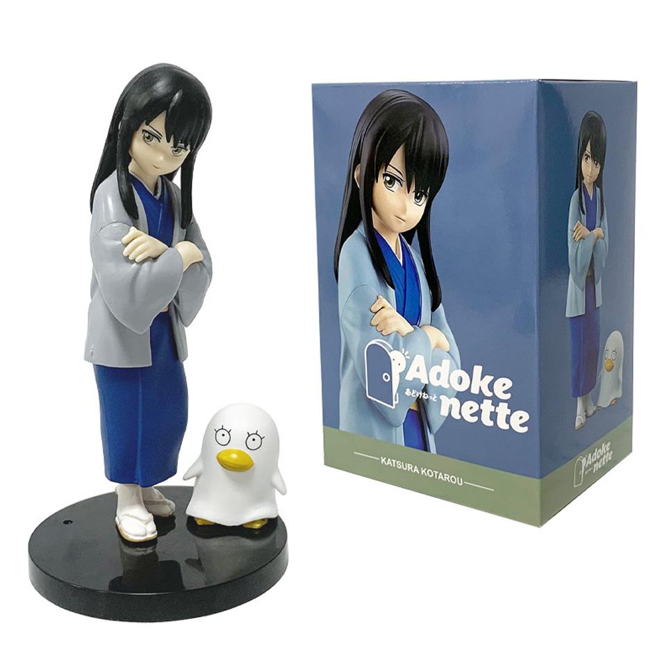 14cm Adokenette Gintama Sakata Gintoki figura de Anime Katsura Kotarou figura de acción Takasugi Shinsuke estatuilla modelo muñe