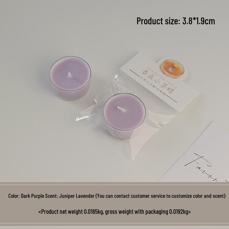 Colorful Heart-Shaped Scented Tealight Candles for Aromatherapy and Celebrations