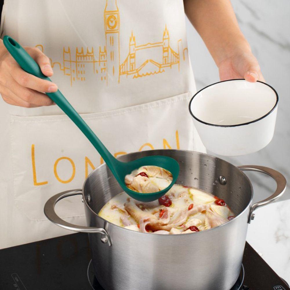 Gadgets Silicone Accessories Scoop Heat Resistant Cooking Tools Soup Spoon Spatula Kitchen Utensils