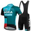 Mens Summer Cycling Jersey Set Short Sleeve Quick Dry Breathable Road Mountain Bike Wear Slim Fit