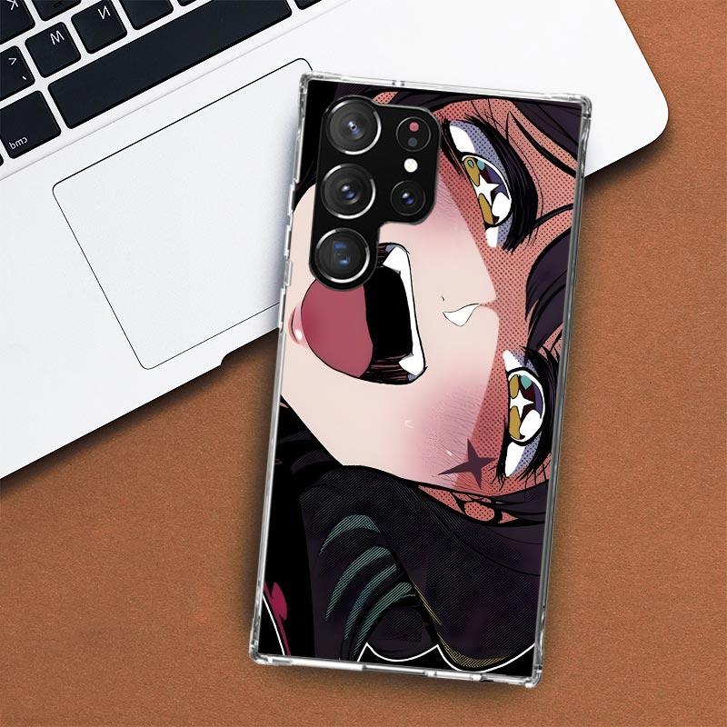 Gushing Over Magical Girls Phone Case For Samsung Galaxy S24 S23 S22 Ultra S21 S20 Fe S10 Plus S10E S9 S8 + Shell Coque