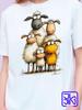 Unisex-Shirt Baumwolle Oversize Große Größe Druck & Bilder