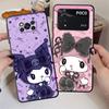 Handyhülle Case für Xiaomi Poco F8 C50 C75 M5 C71 F3 F1 C61 X3 X4 X5 X7 Pro M3 M4 M7 Pro SanrioS Süße KuromiS