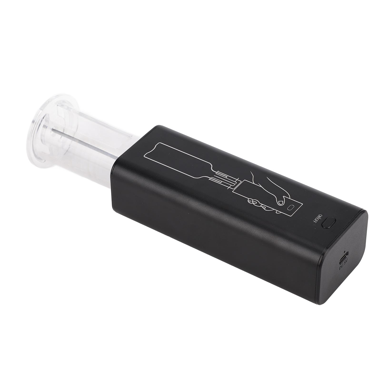 

4 ШТ. Электрический штопор Автоматический Черный Быстрое Открытие Беспроводной Открыватель для вина для Юбилея DC 5V