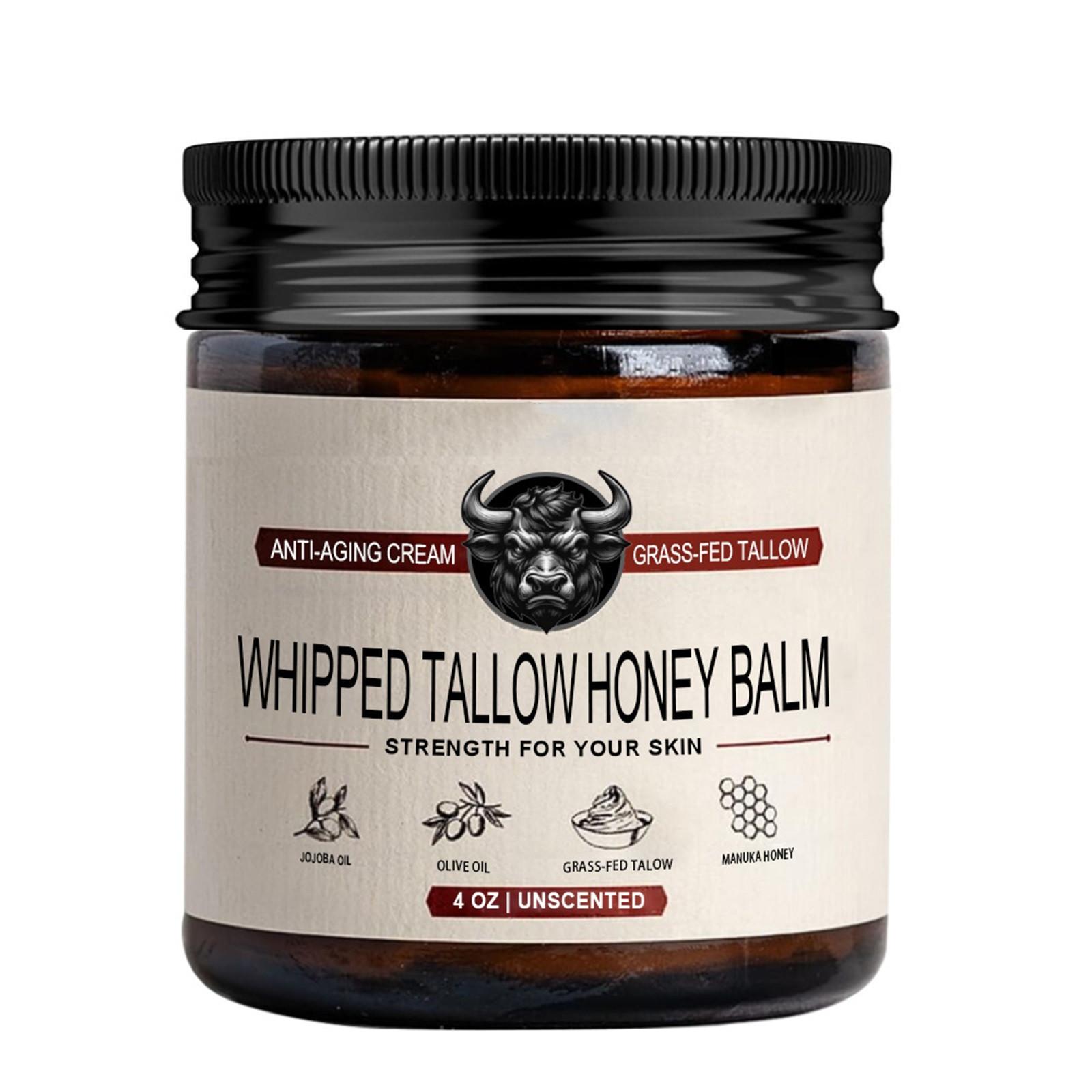 

Топленый жир Медовый крем 113,4 г/4 унции Питает и увлажняет кожу Увлажняющее масло Топленый жир Медовый крем One Size