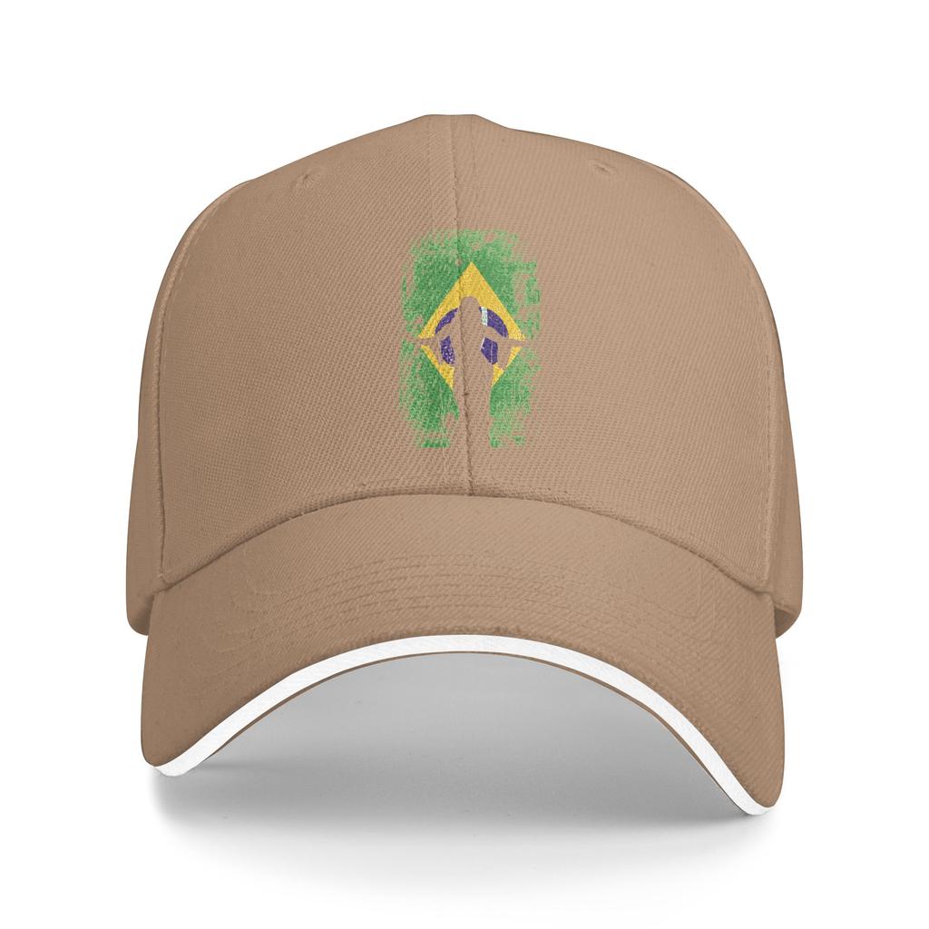 Brazil Flag Belly Dancing Baladi Dance Lover Baseball Cap Unisex Trucker Hat Summer Sports High Quality Snapback Cap