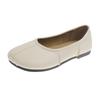 Soft Soles Are Not Tired of Feet, Retro Mary Jane Shoes Women's Single Shoes 2024 Autumn with Skirts, One Pedal, Doudou Shoes, Grandma Shoes Tide