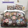 Anya Forger Pattern Bedding Quilt Set Quilt Cover Pillowcase Home Decoration Birthday Gift (1 * duvet cover + 2 * pillowcase, without core)