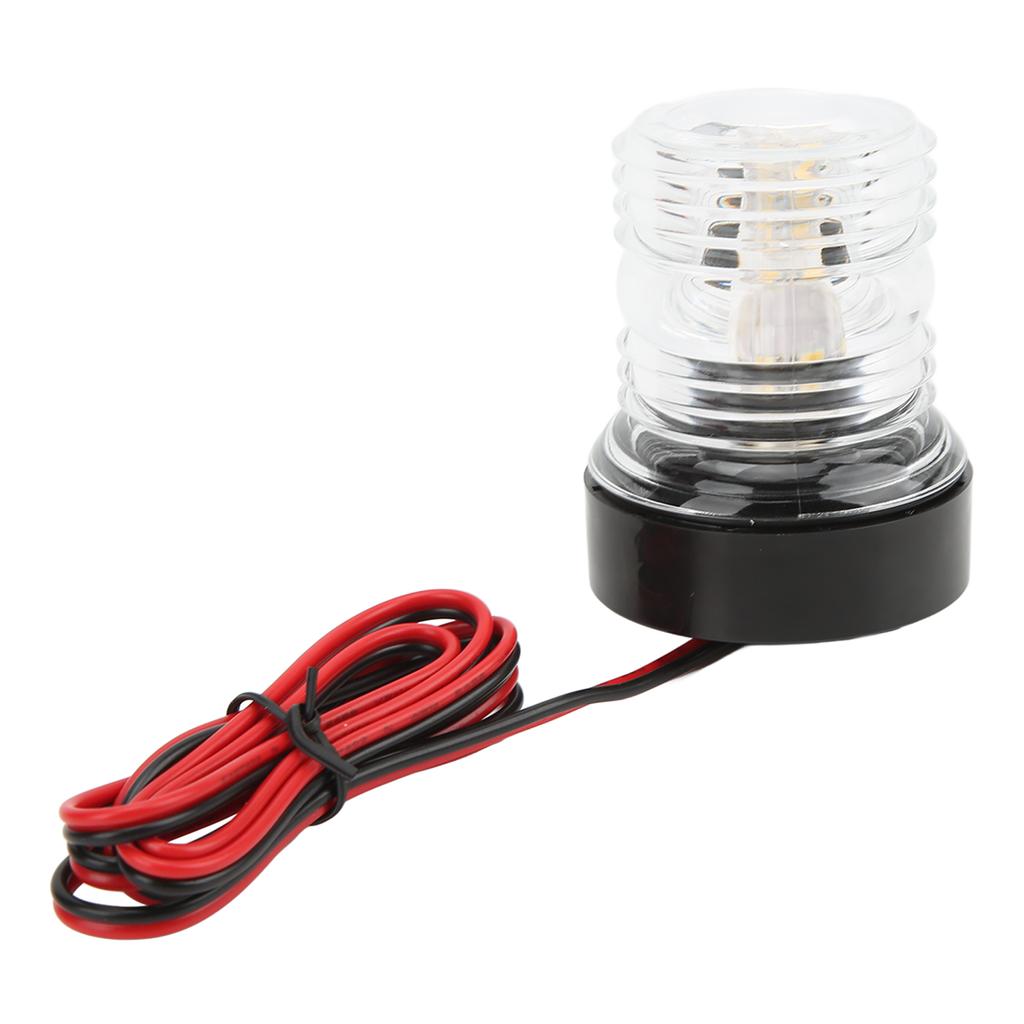 Yacht Signal Light 360 Degrees  Lighting White Light IP66 Protection LED Navigation Light DC 12V‑24V