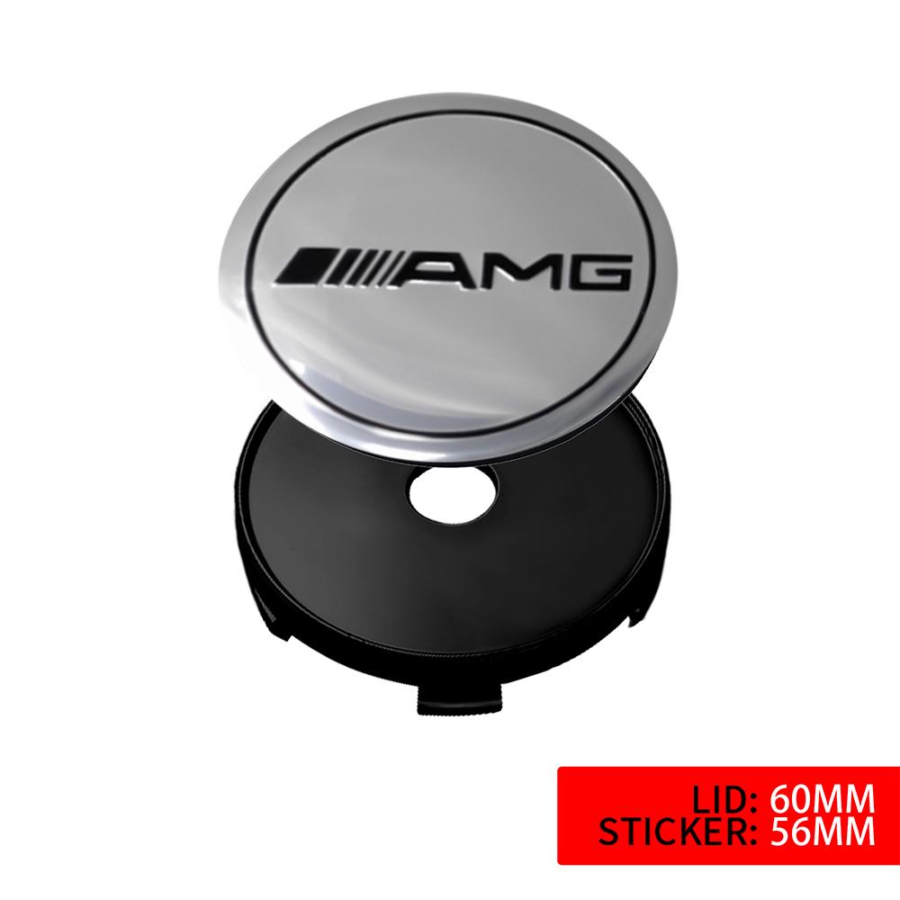 

4Pcs/SET 60MM/63MM/68MM Car Wheel Center Hub Caps Emblem Cover For AMG W140 W168 W169 W176 W177 GLS GLB EQC CLS SLK A200 GLK