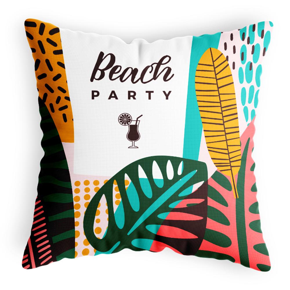 

Colorful Cushion Cover for Sofa Backrest, Dining Chair, Waistrest, Office Universal Pillow Cover, Nordic Style Cushion Cover 44 * 44CM pillow cover, satin