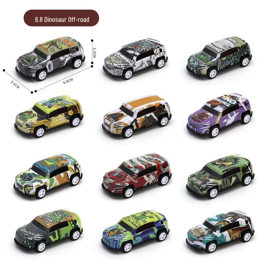 Children's Alloy Pull-Back Tin Car Model Toys