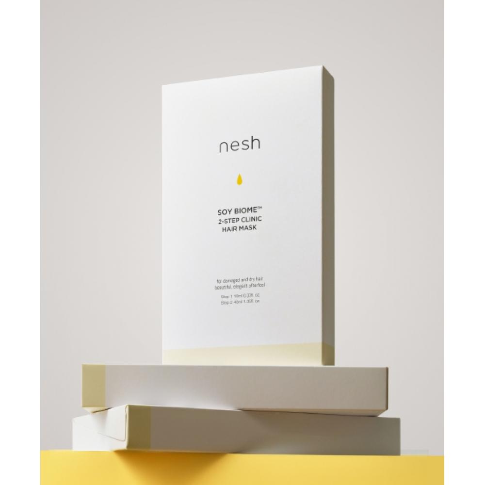 Nesh Soy Biome 2 Step Clinic Hair Mask 4 Pack NONE