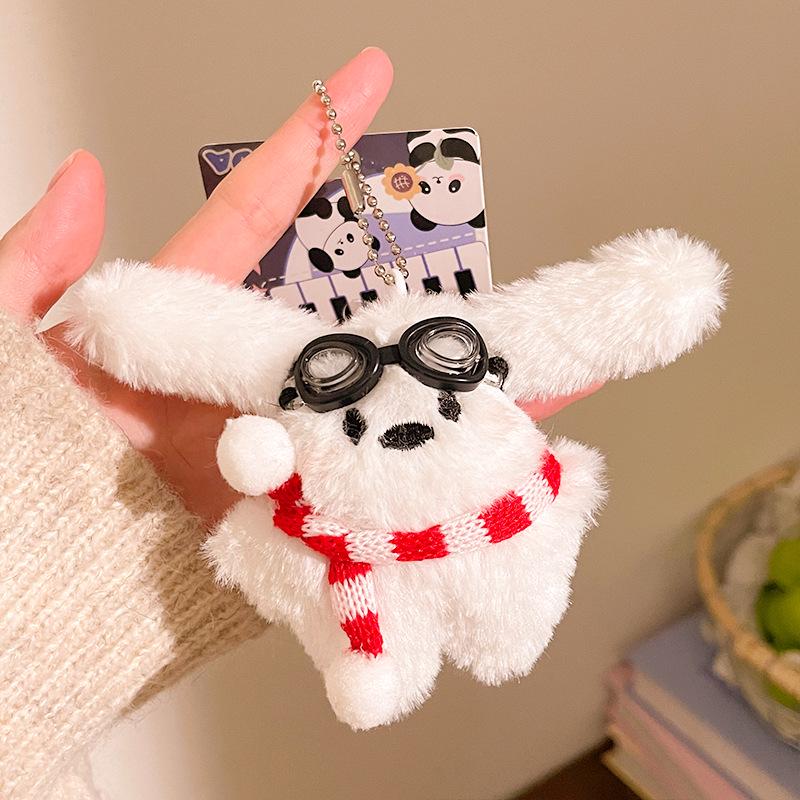 Plush Pendant Keychain Figurines - Perfect for Promotions, Weddings, Gifts, and Charms
