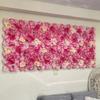 Realistic Artificial Flower Wall Panels 60X40cm Rose Wedding Background  Birthday Party