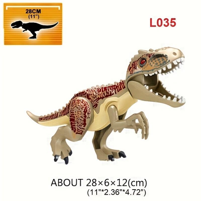 Dinosaurier-Block-Spielzeug, Bausteine-Set, Dinosaurier-Spielzeug, STEM-pädagogische Dinosaurier-Bausteine, Tiere, Bausteine, Spielzeug