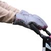 Winter Pram Hand Muff Baby Carriage Pushchair Warm Fur Fleece Hand Cover Buggy Clutch Cart Muff Glove Stroller Accessories
