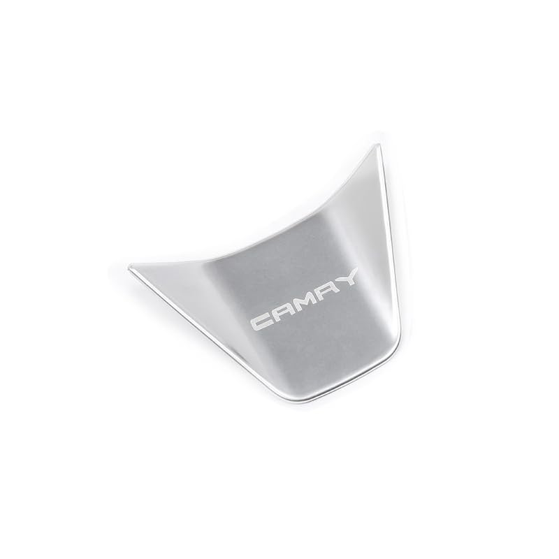 Onami Toyota Camry Steering Interior Interior Stainless Set for the New 8th Generation Camry Panel, Handle, Panel, Parts, Steel, 1-Piece [Silver