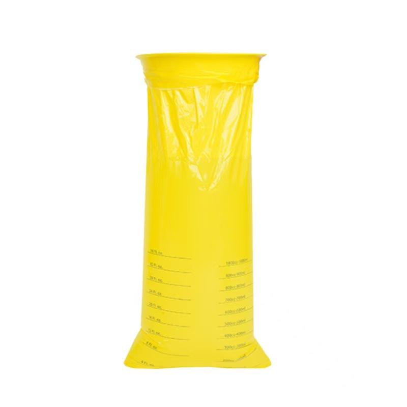 25pcs 1000ML Large Disposable Vomit Bag Car Airplane Motion Sickness Plastic Bag Odor Blocking for Travel