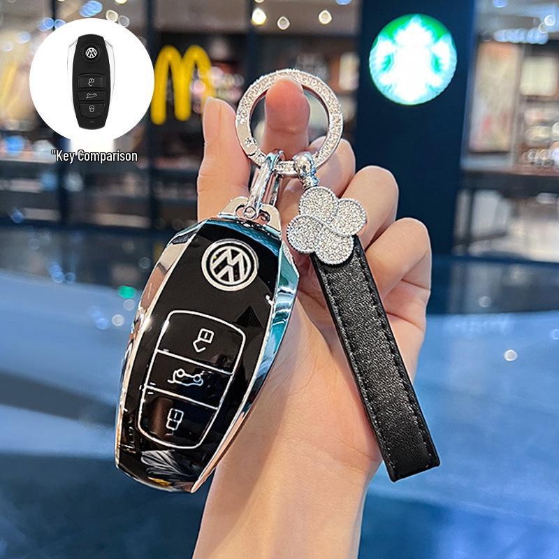 Key Cover for 2021 Volkswagen Touareg - Fits Imported Models 2017-2021
