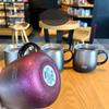 TYESO 473ml Vaccum Flask Stainless Steel Gradient Coffee Mug with Visible Lid Keep Cold & Hot Water Cup Office Desktop Drink Cup