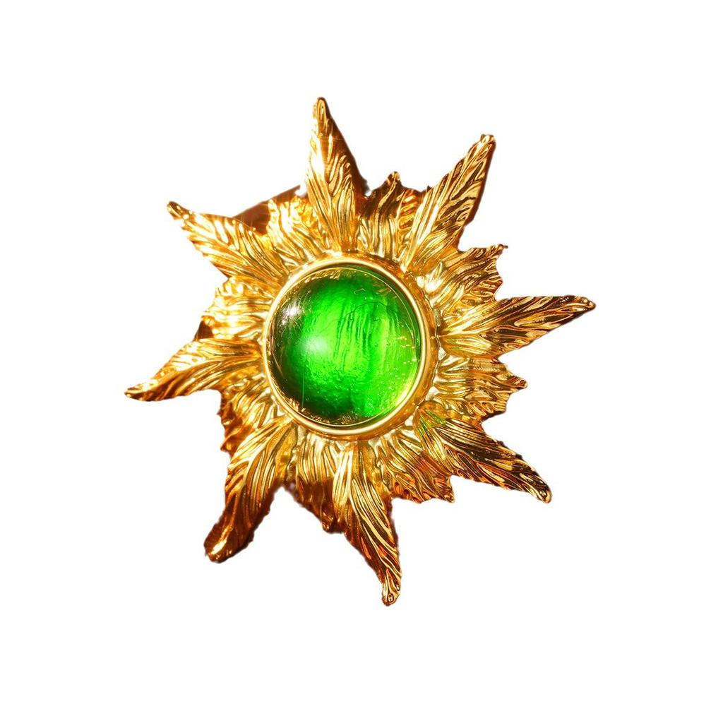 Vintage western enamel geometric earrings vintage geometric high-end texture fashion French medieval niche earrings