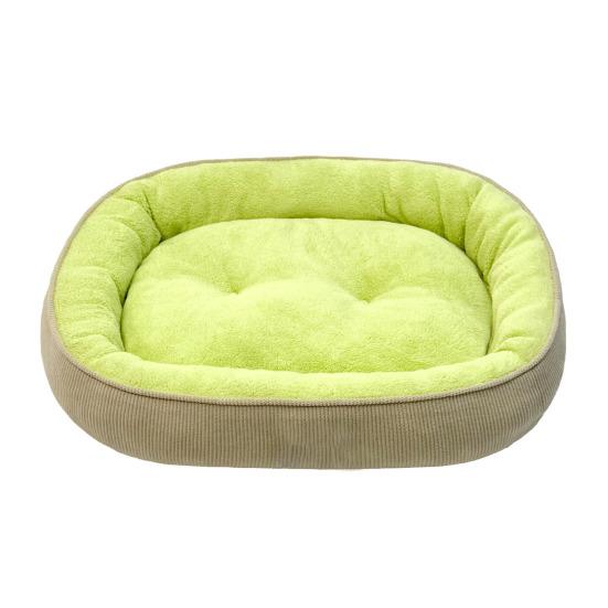 

Cat Sofa Soft Plush Bed with Thickened Filling and Neck Protector Anti-Slip Bottom for Warm Winter Cats M
