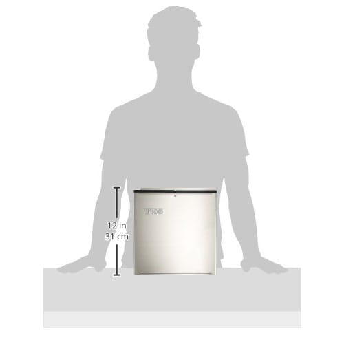 Endo Shoji TKG Commercial Color Knife Rack with Plastic Plate, Large, Type B, Black, 18-8mm Body, ABS Resin Lid, Made In Japan, AHU706