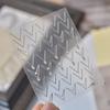 Punk Irregular Lines Metal Silver Stripe Lines Rhinestone 5D Nail Art Sticker Self Adhesive Decoration Manicure Decal DIY