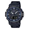Pro Trek Climber Line PRW-61FC-1JF Men's Black Solar Radio-Controlled Watch with Biomass Plastic