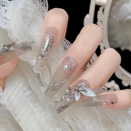 10Pcs DIY Removable Delicate Anti-oxidant Multi-layer Nail Art Wings Jewelries Nail Art Jewelries