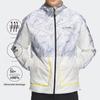 Adidas X National Geographic Wind.Rdy Pattern Print Outdoor Windproof Sports Sun Protection Jacket Men Jacket White HY4690