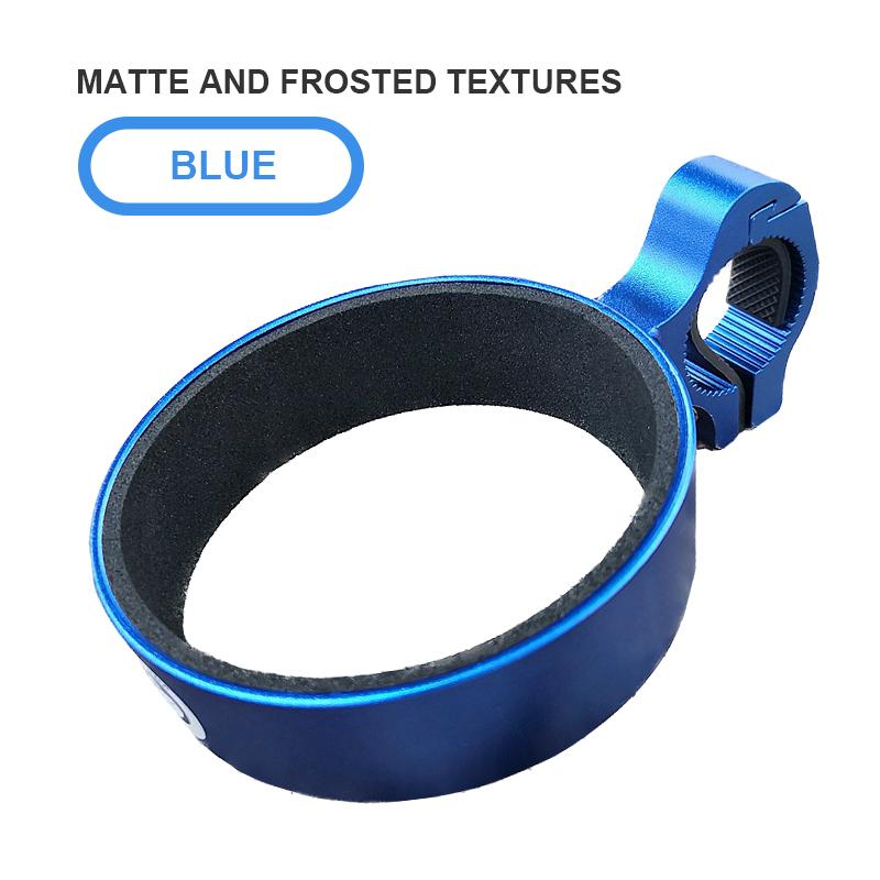 PCycling Bicycle Coffee Cup Holder/Milk Tea Cup Holder/Aluminum Water Bottle Holder/Beer Holder with Matte Finish