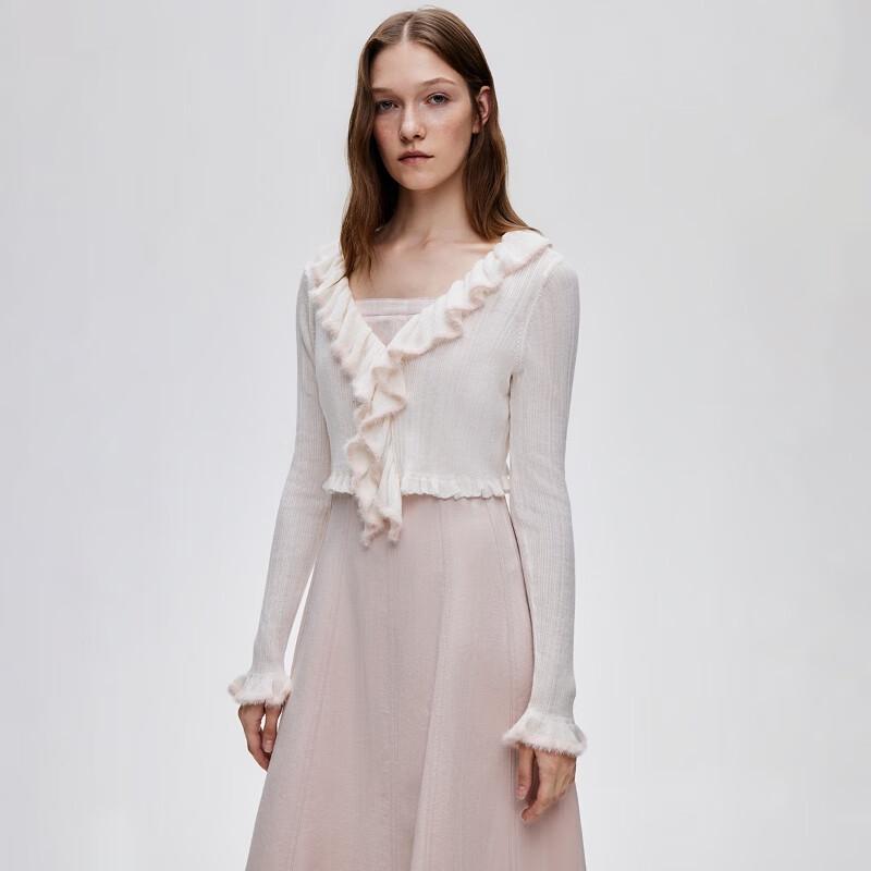 ONLY Autumn 2025 Ruffle Knit Camisole Dress Set