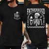 Retro Fatherhood Skeleton Unisexs TShirt Funny Dad Graphic T Shirts Fatherhood Design Casual Wear Fathers Day Vintage T Shirts