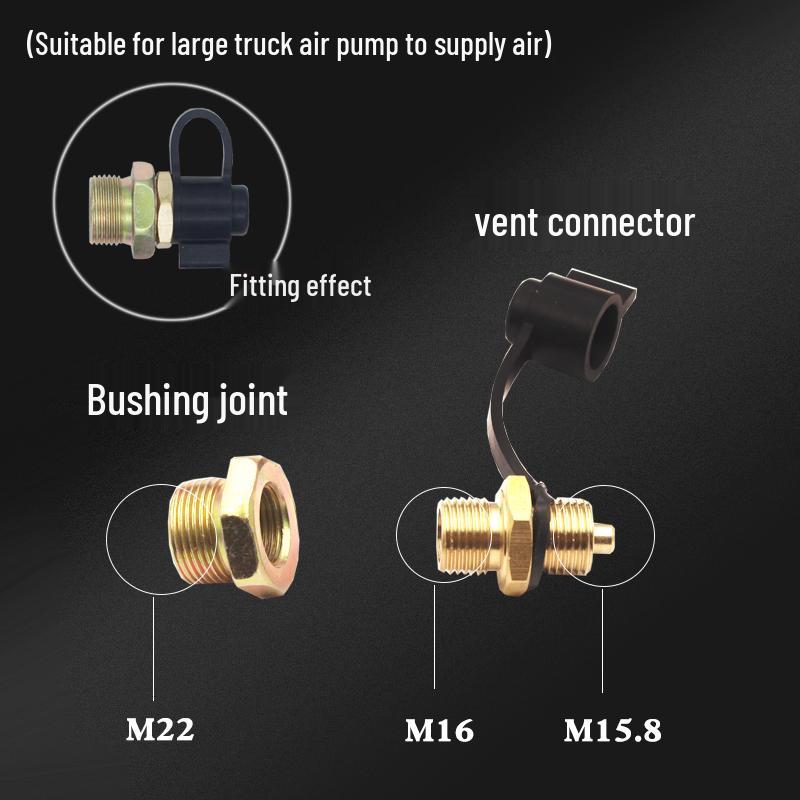 Three-Way Truck Air Dust Blowing Gun with On-Board Air Tank