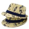 Hot Selling Summer Straw Shade Top Hat Men's Outdoor Beach Sunscreen Jazz Hat Hawaiian Vacation Straw Hat